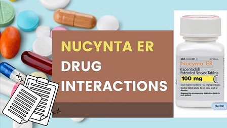 Nucynta ER drug interactions