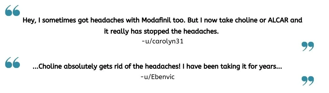 Choline-and-Modafinil-headache-reddit