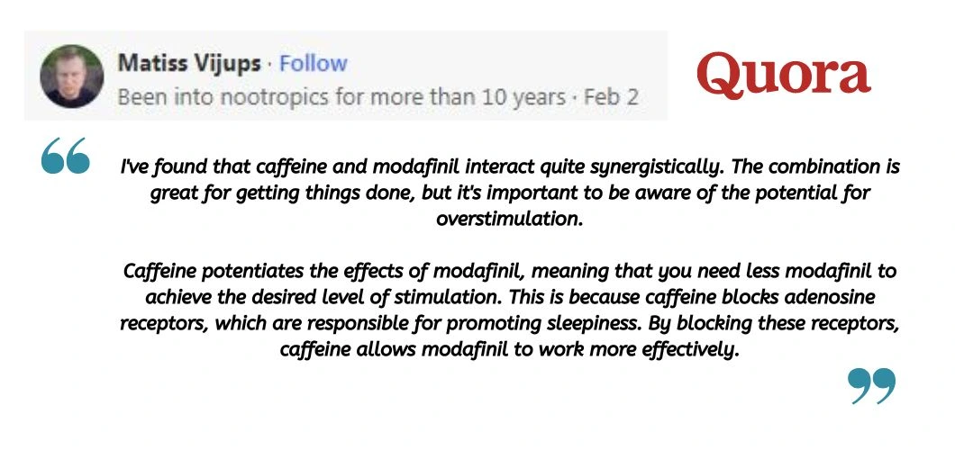 caffeine-and-modafinil-interaction