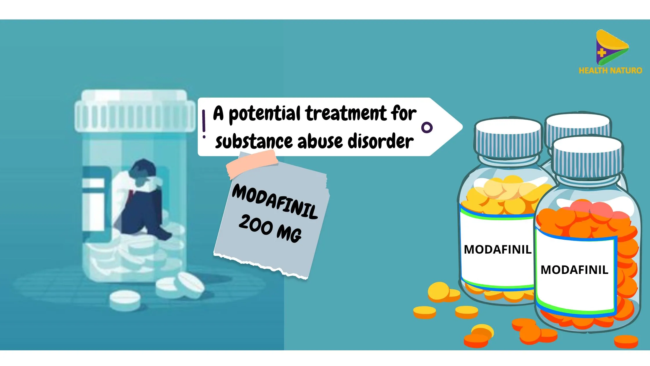 Modafinil 200mg: A potential treatment for substance abuse disorder
