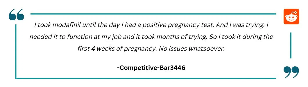 Modafinil pregnancy