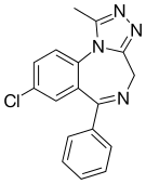alprazolam-structure