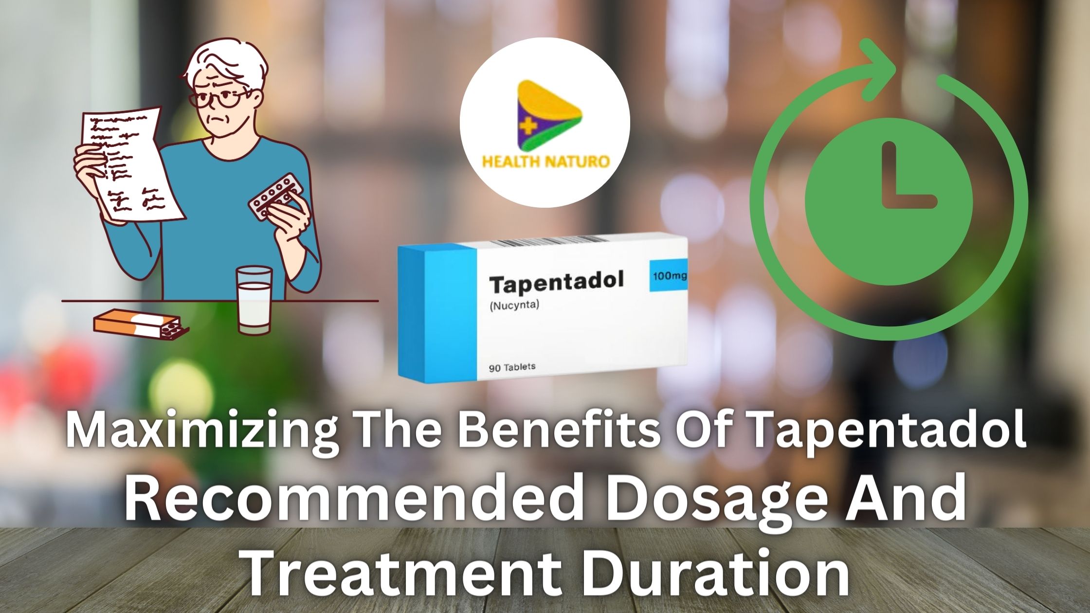 Maximizing The Benefits Of Tapentadol- Recommended Dosage And Treatment Duration
