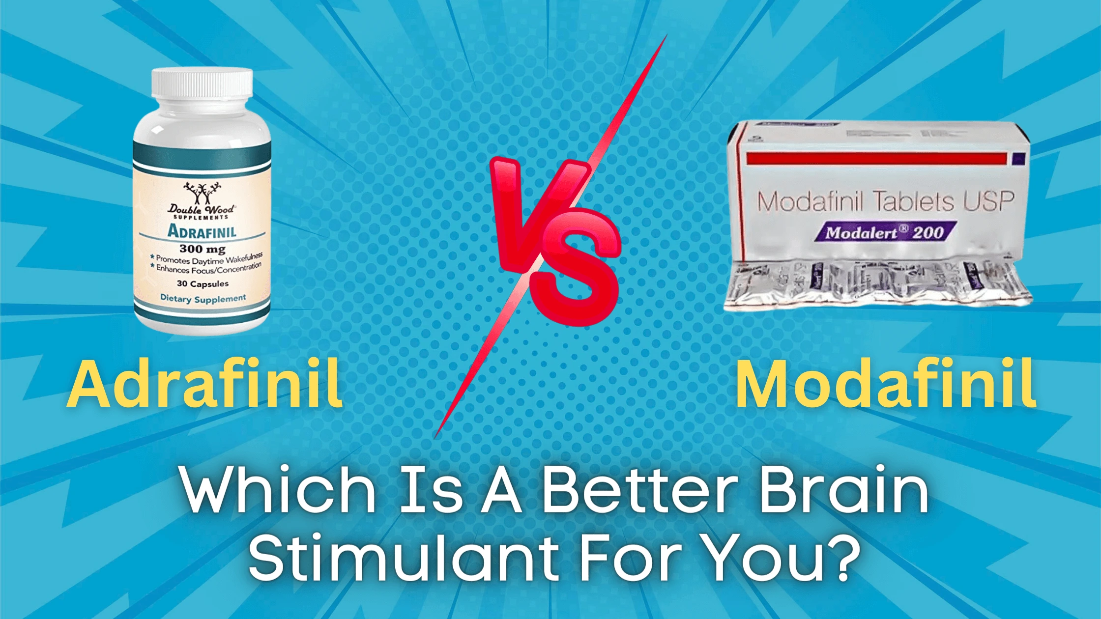 Adrafinil Vs Modafinil- Which Is A Better Brain Stimulant For You?