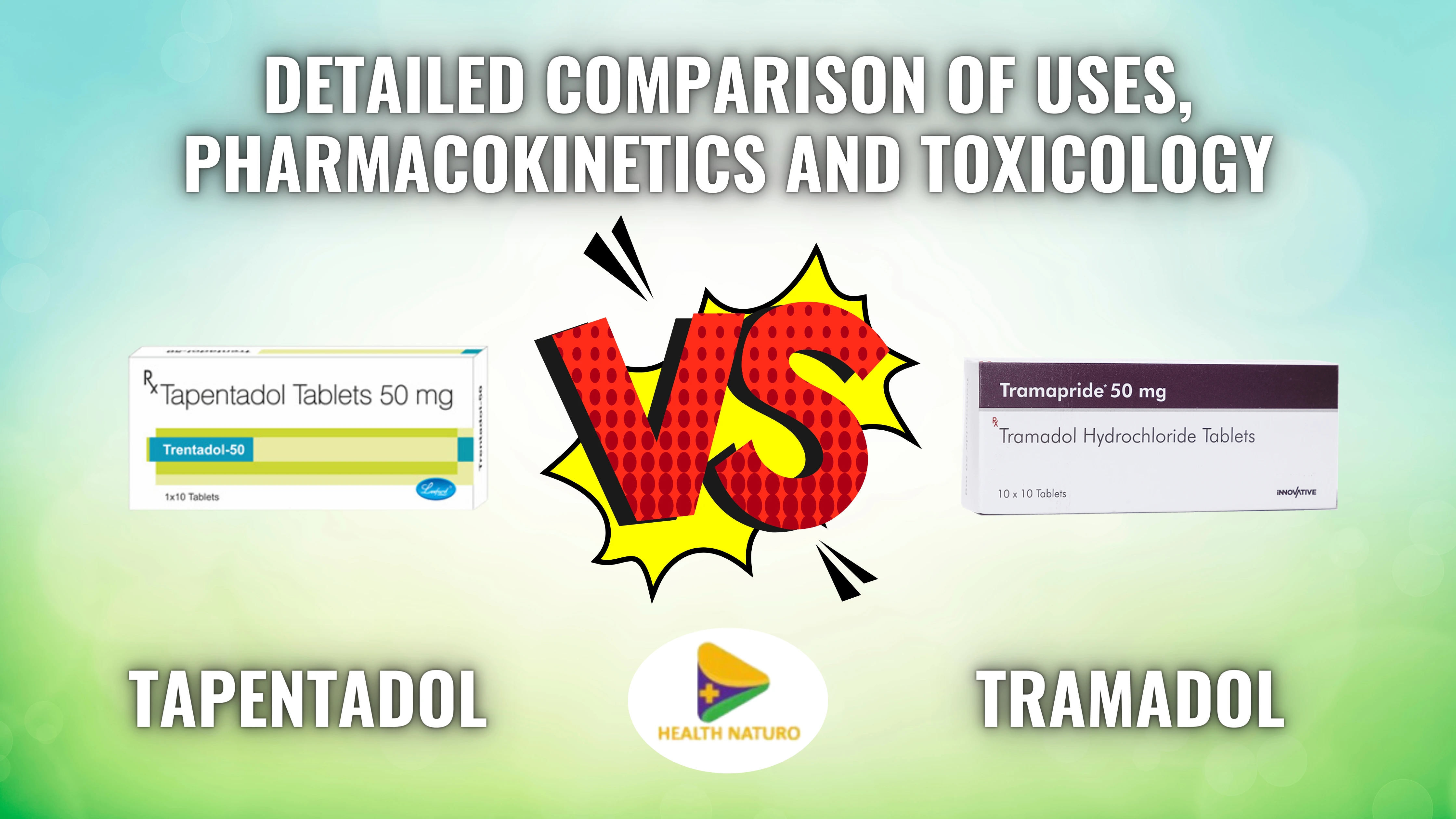 Tapentadol Vs Tramadol- Detailed Comparison Of Uses, Pharmacokinetics, And Toxicology