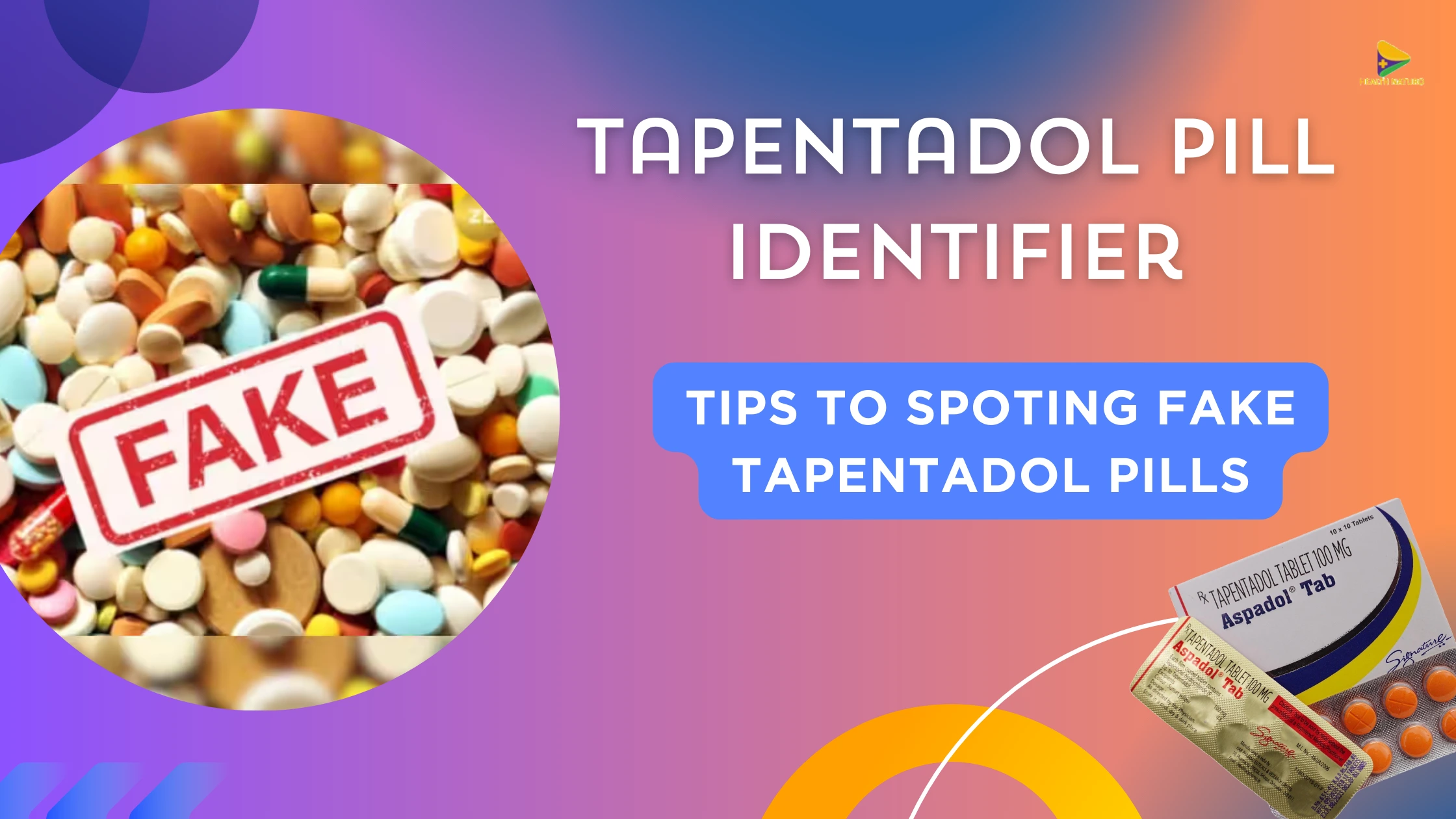 Tapentadol Pill Identifier- Tips To Spoting Fake Tapentadol Pills