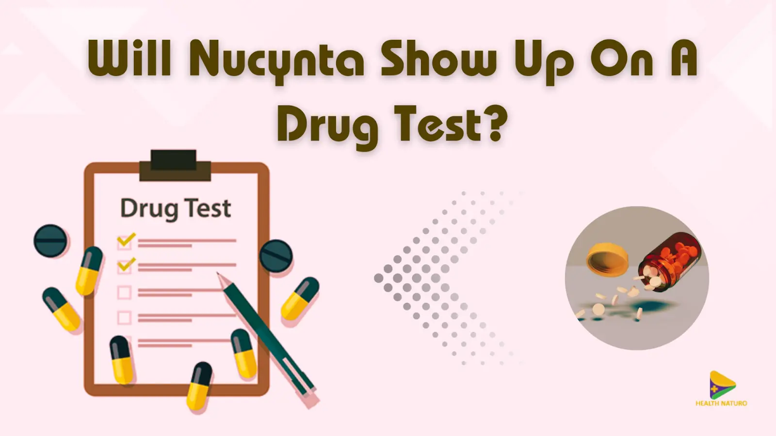 Does Nucynta Show Up On a Drug Test