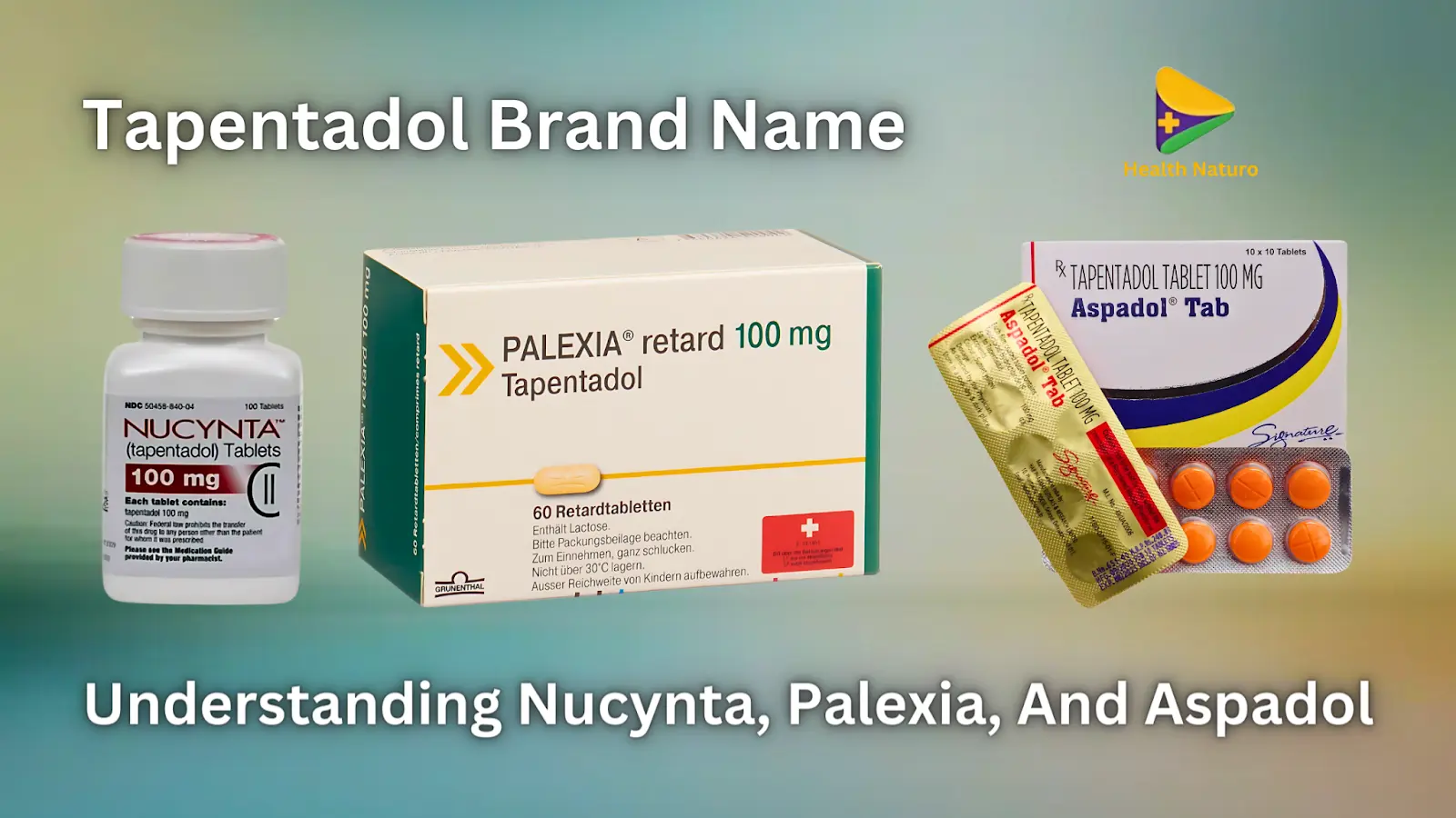 Tapentadol Brand Name- Understanding Nucynta, Palexia, And Aspadol